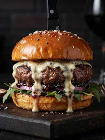 Le Bleu Burger